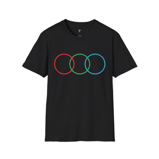 Camiseta T5 Colores Primarios Minimalista para Hombre
