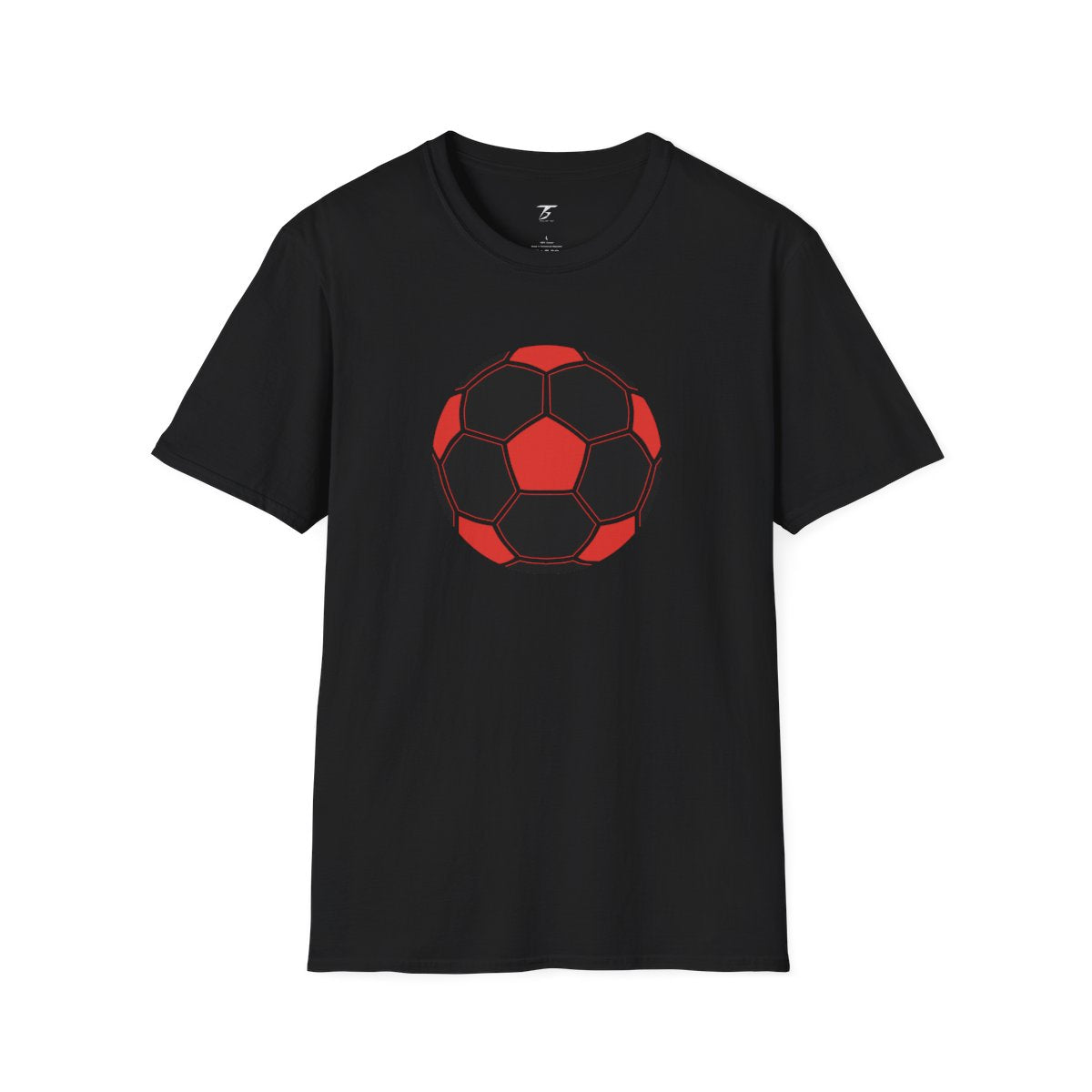 Camiseta T5 Balón de Futbol Minimalista para Hombre