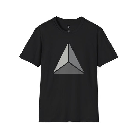 Camiseta T5 Triángulos Suspendidos Minimalista para Hombre