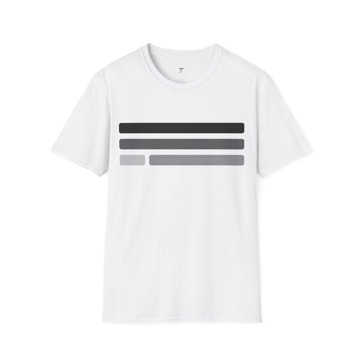 Camiseta T5 Botones Rectangulares Minimalista para Hombre