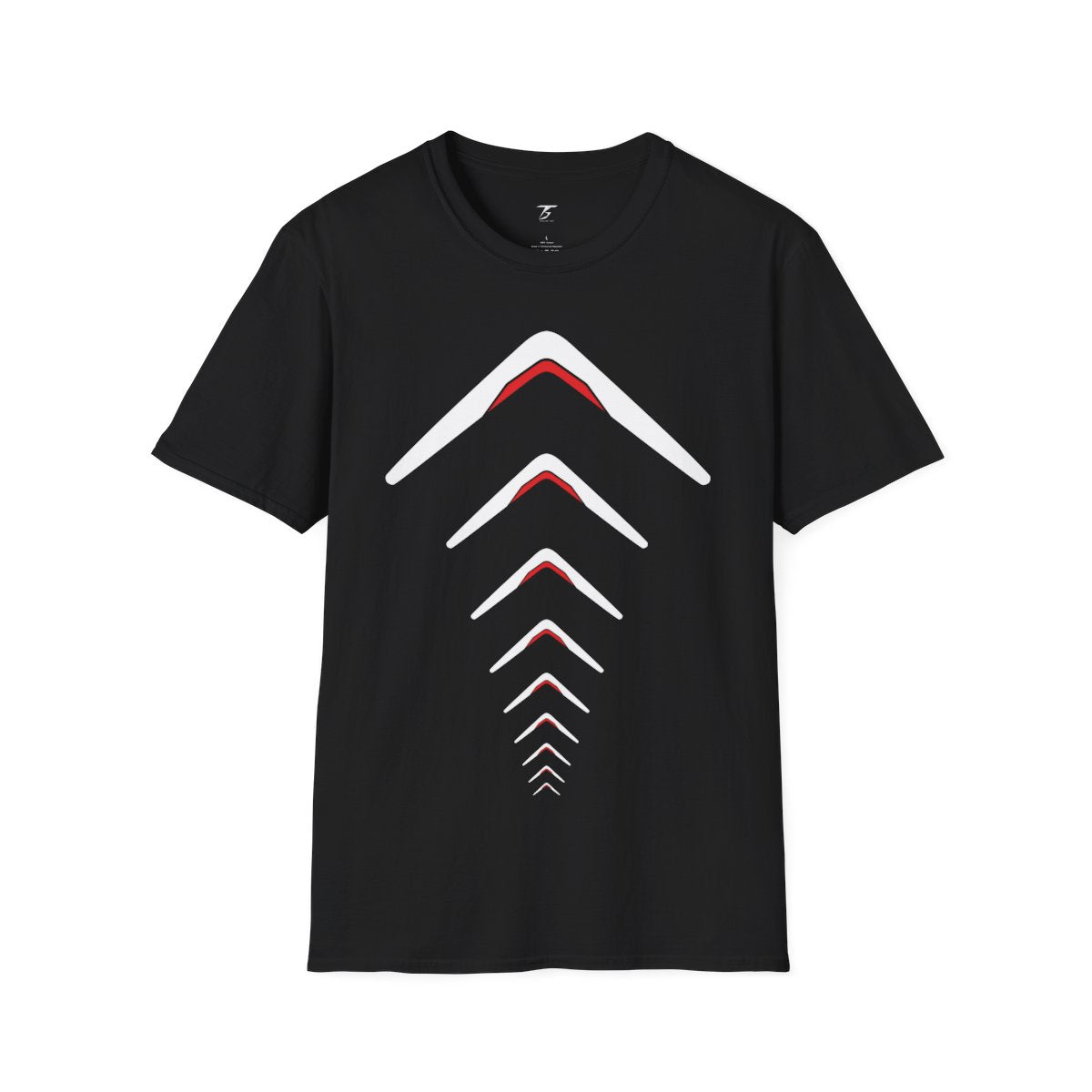 Camiseta T5 Boomerang Volador Minimalista para Hombre